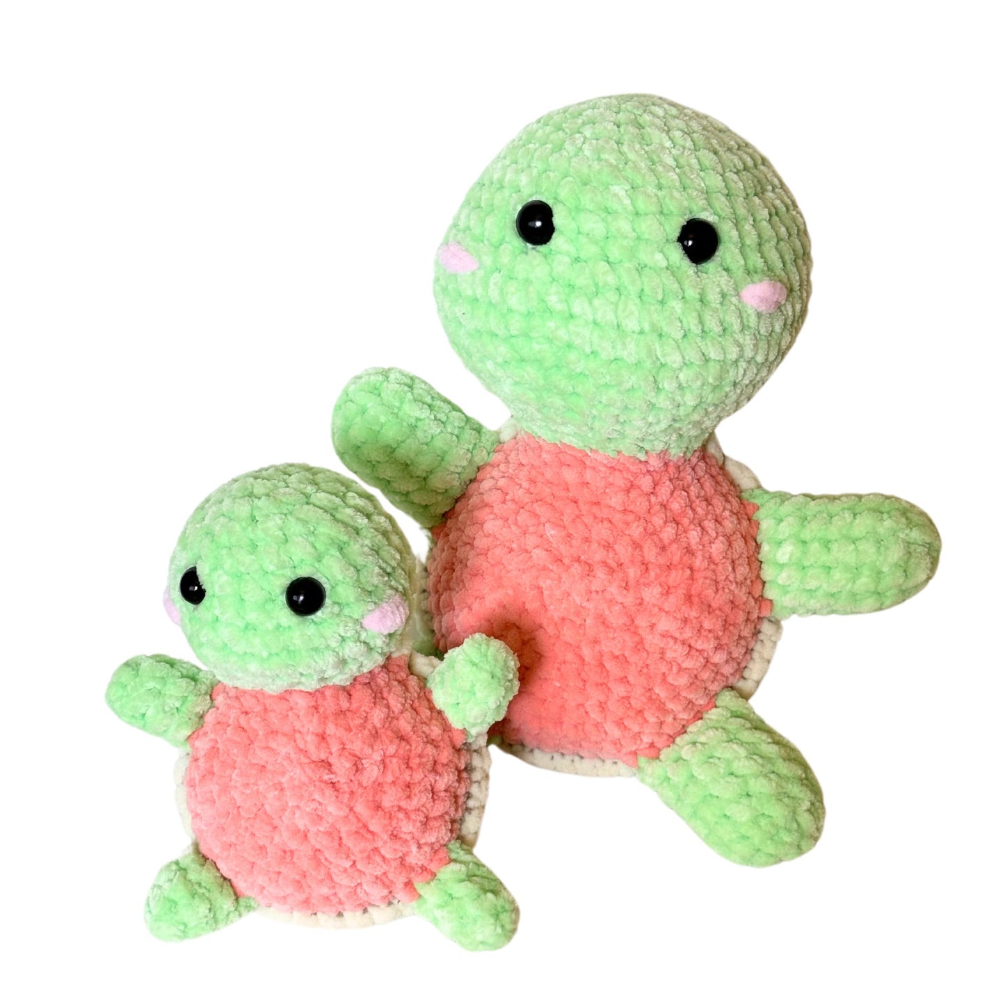 Sit Up Turtle Plushie