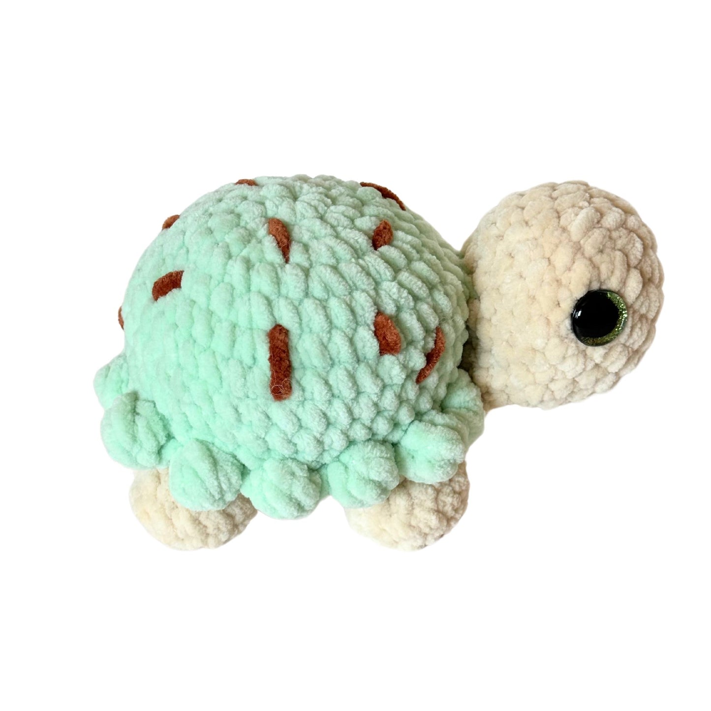 Mint Chip Turtle Plushie