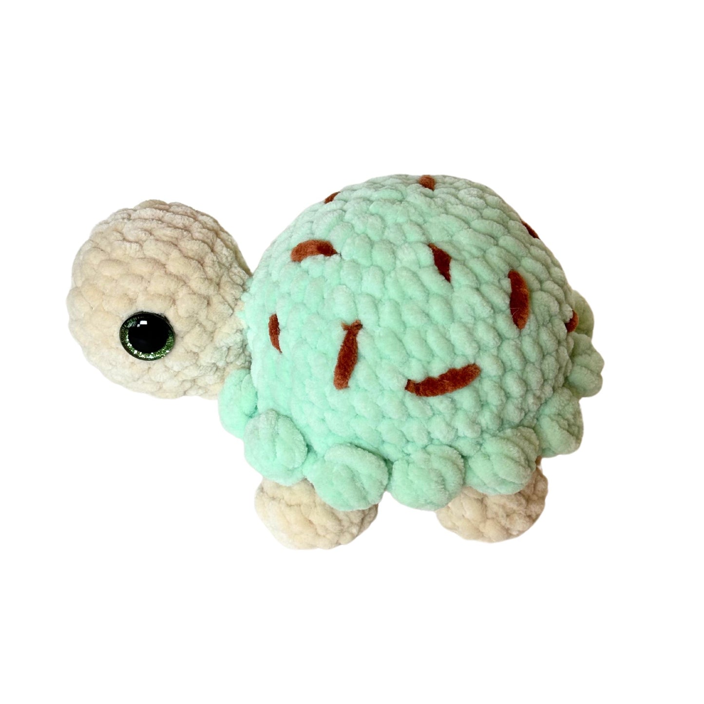 Mint Chip Turtle Plushie