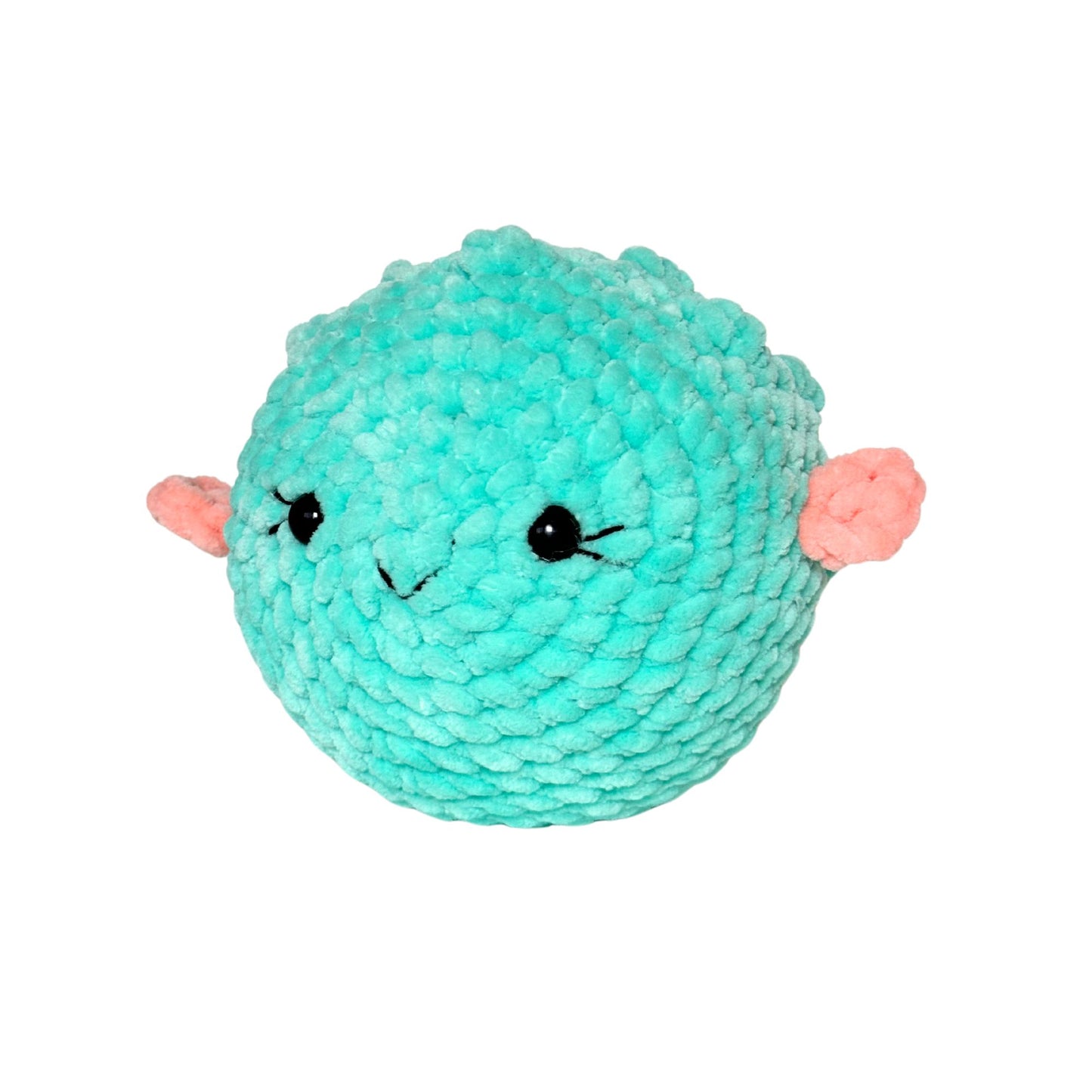 Puffer Fish Plushie (Teal)