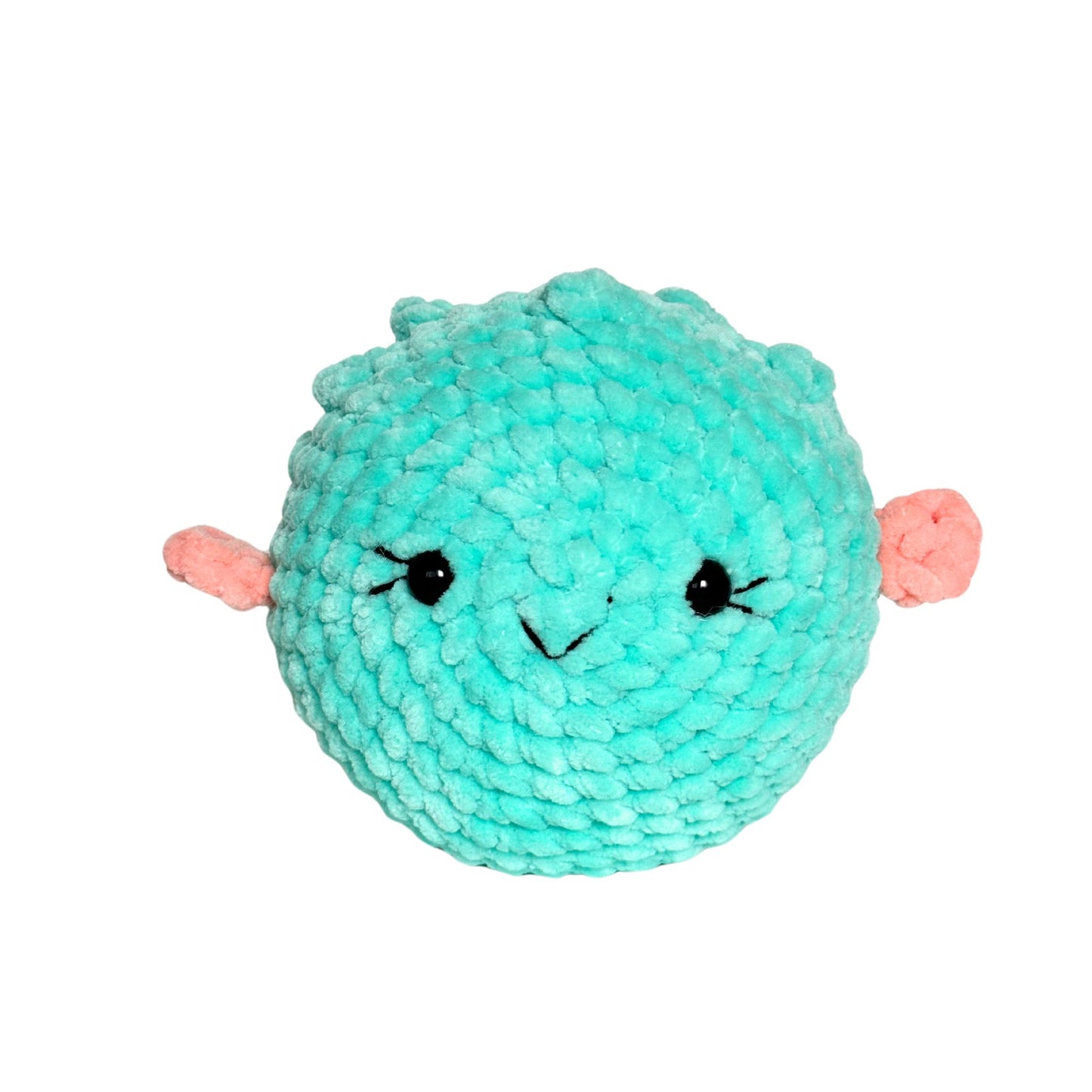 Puffer Fish Plushie (Teal)