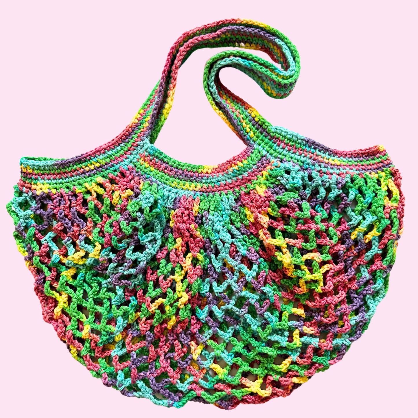 Custom Mesh Market Bag
