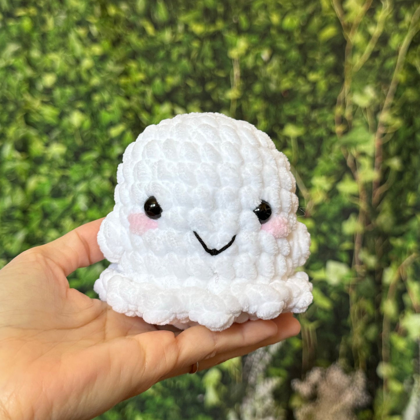 Ghost Plushie (Pink)