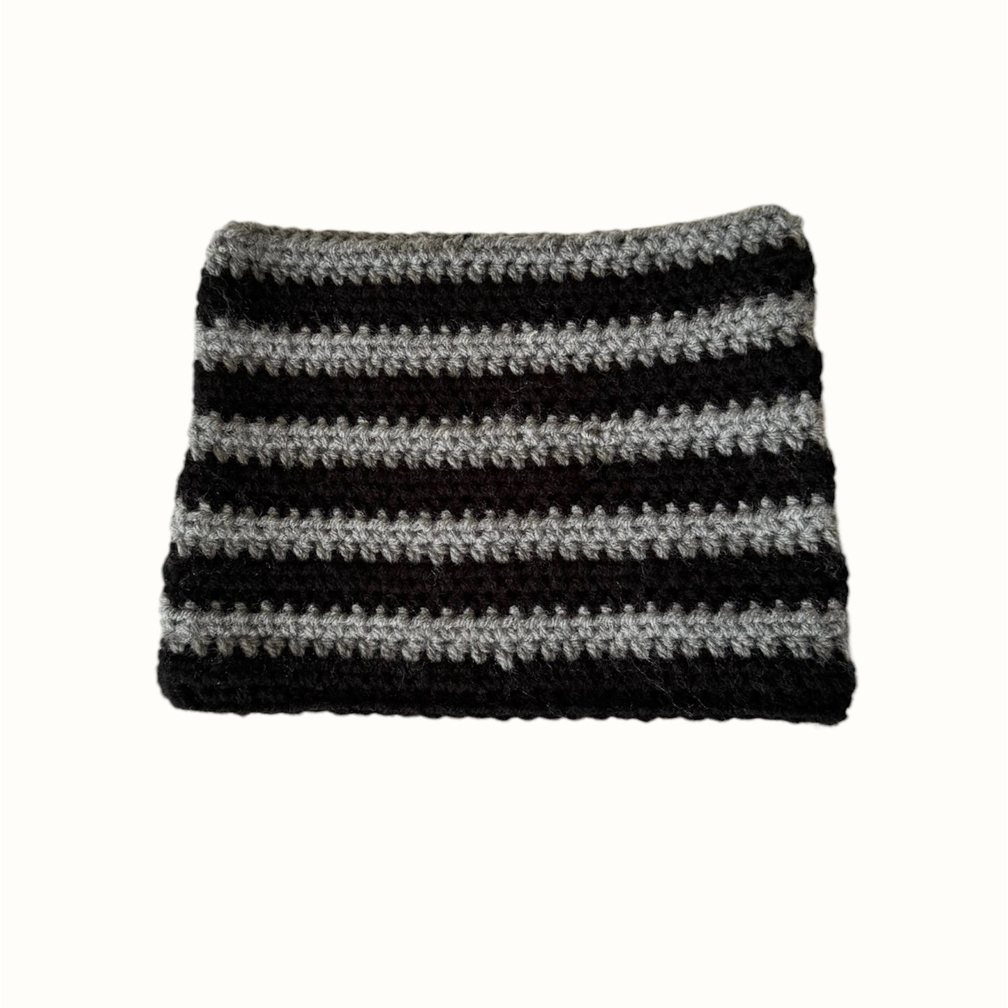Custom Colors Stripe Crochet Cat Ear Beanie