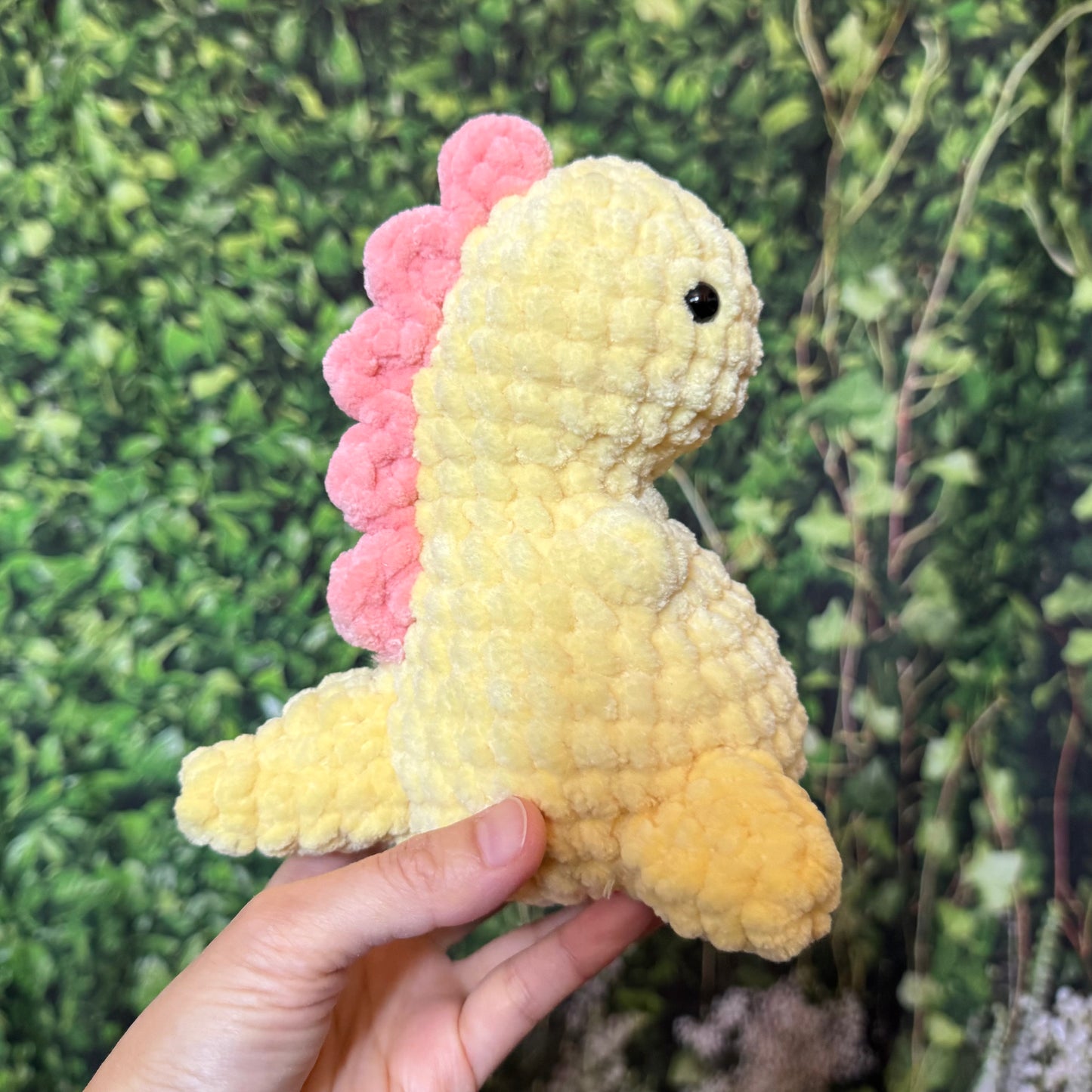 Dino Plushie (Yellow)