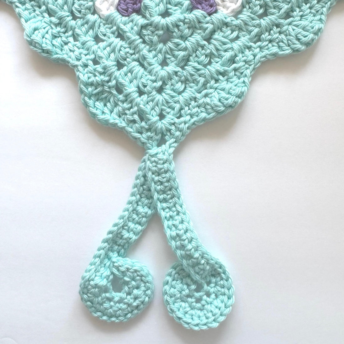 Light Blue Luna Moth Bandana