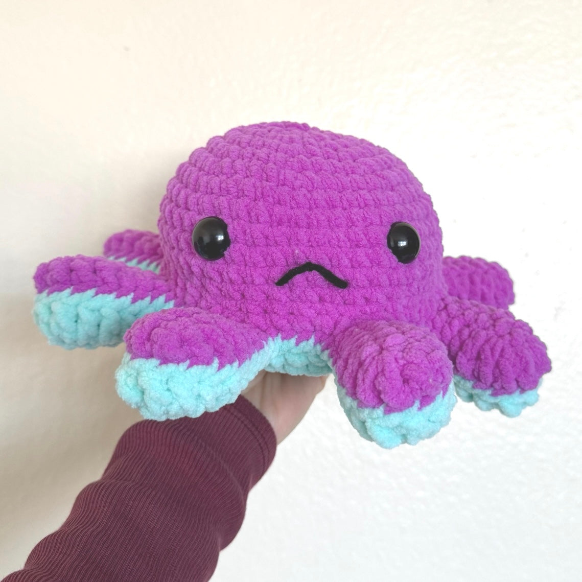 Reversible Octopus Plushie