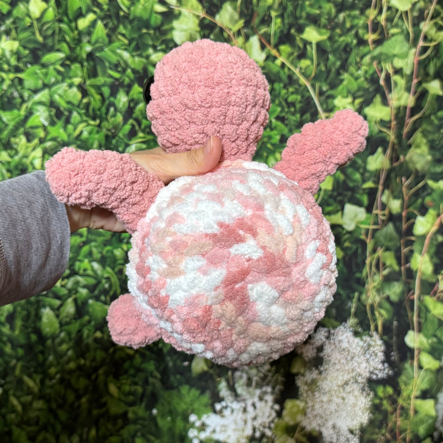 Pink Turtle Plushie