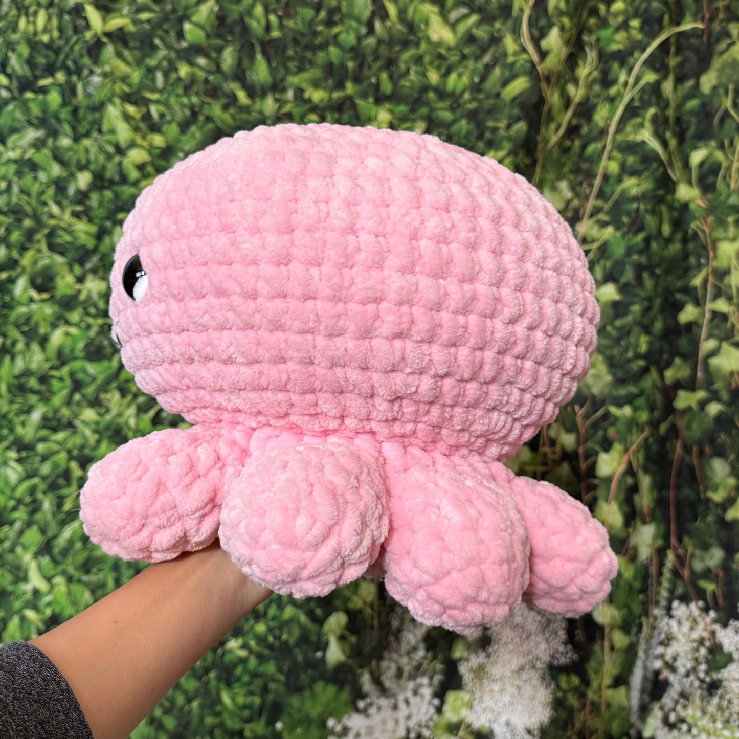 PREORDER Custom JUMBO Mama Octopus Plushie with 2 Babies