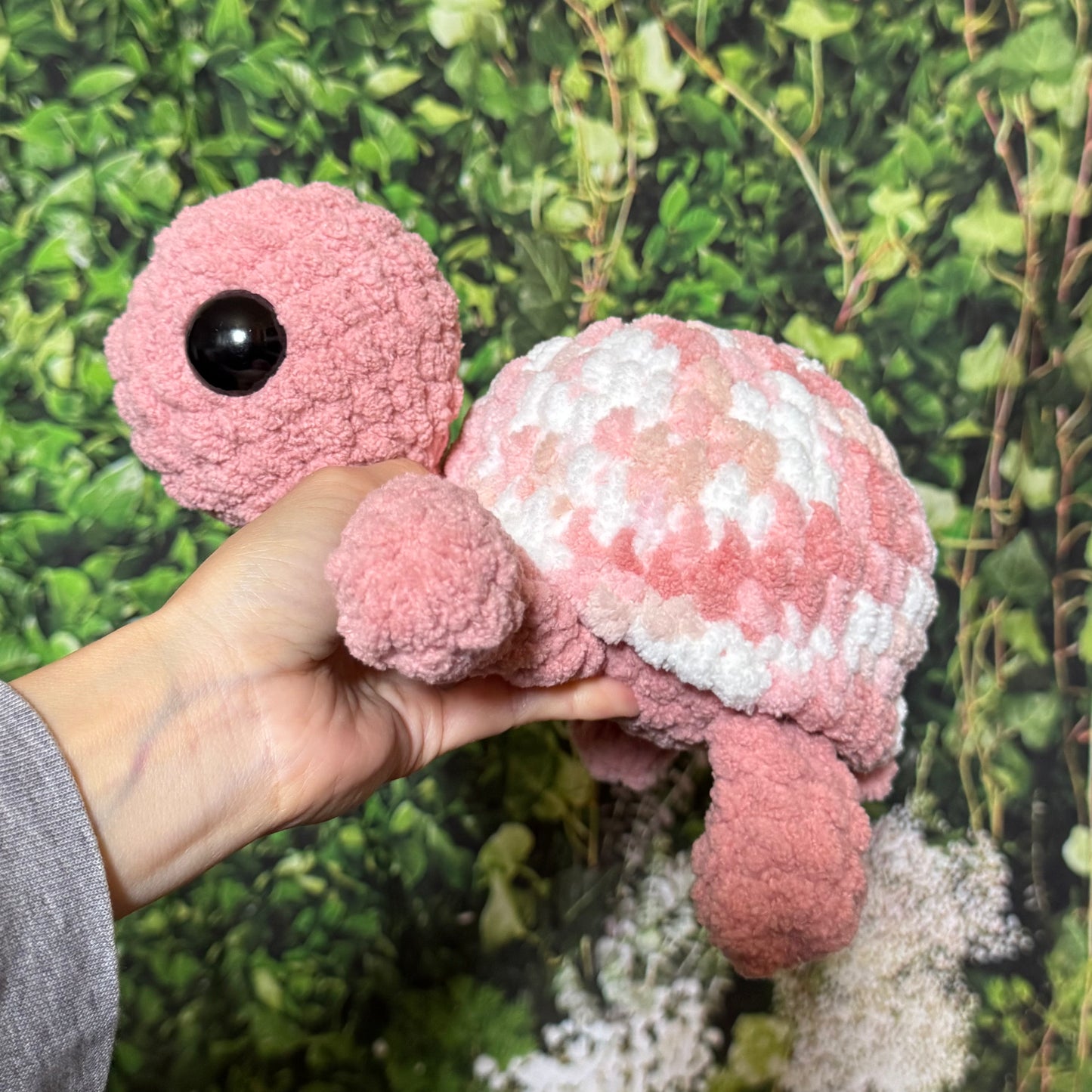 Pink Turtle Plushie