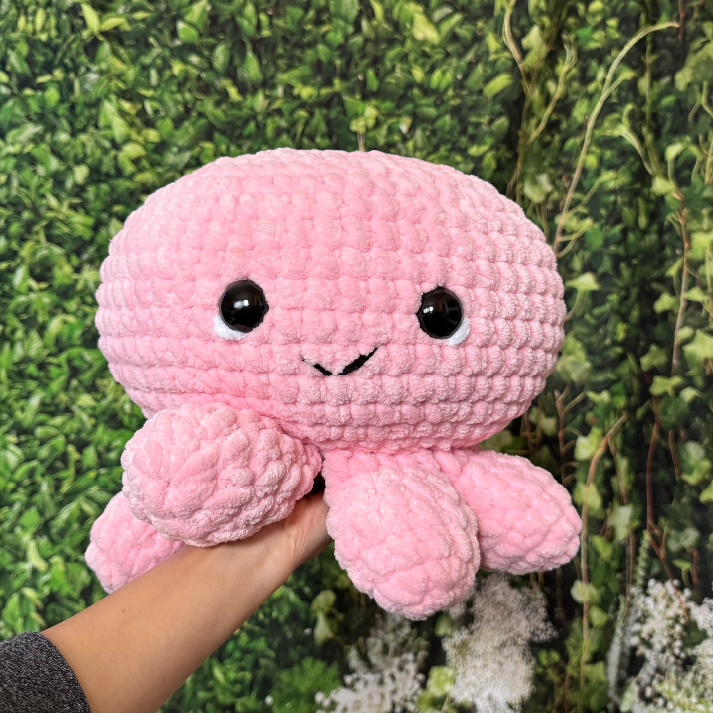 PREORDER Custom JUMBO Mama Octopus Plushie with 2 Babies