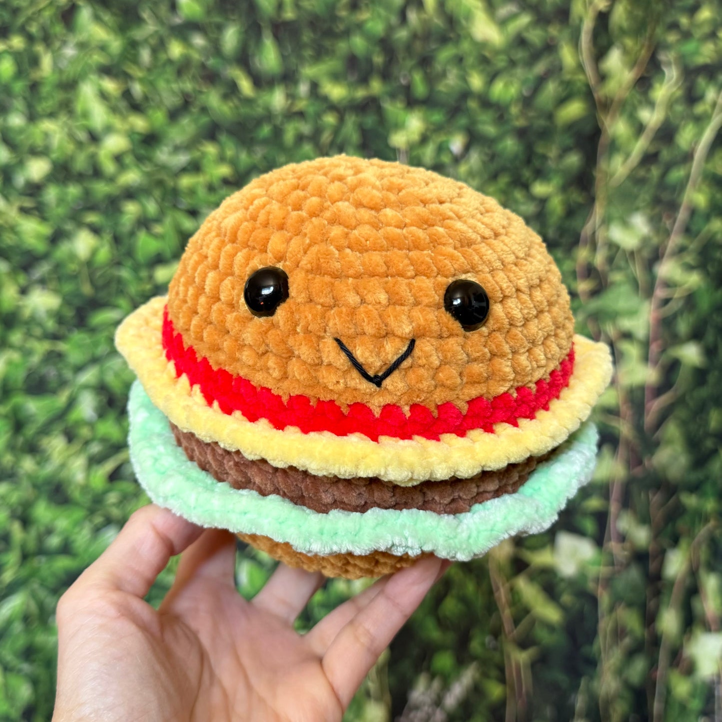 Burger Plushie