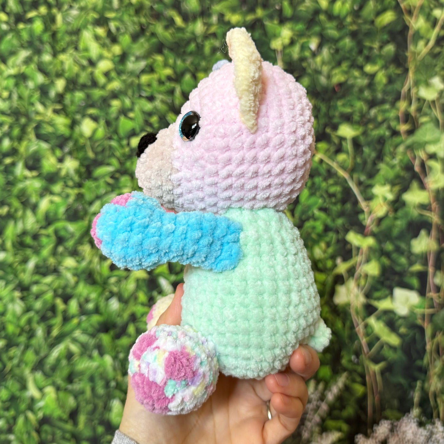 Patchwork Bear Plushie