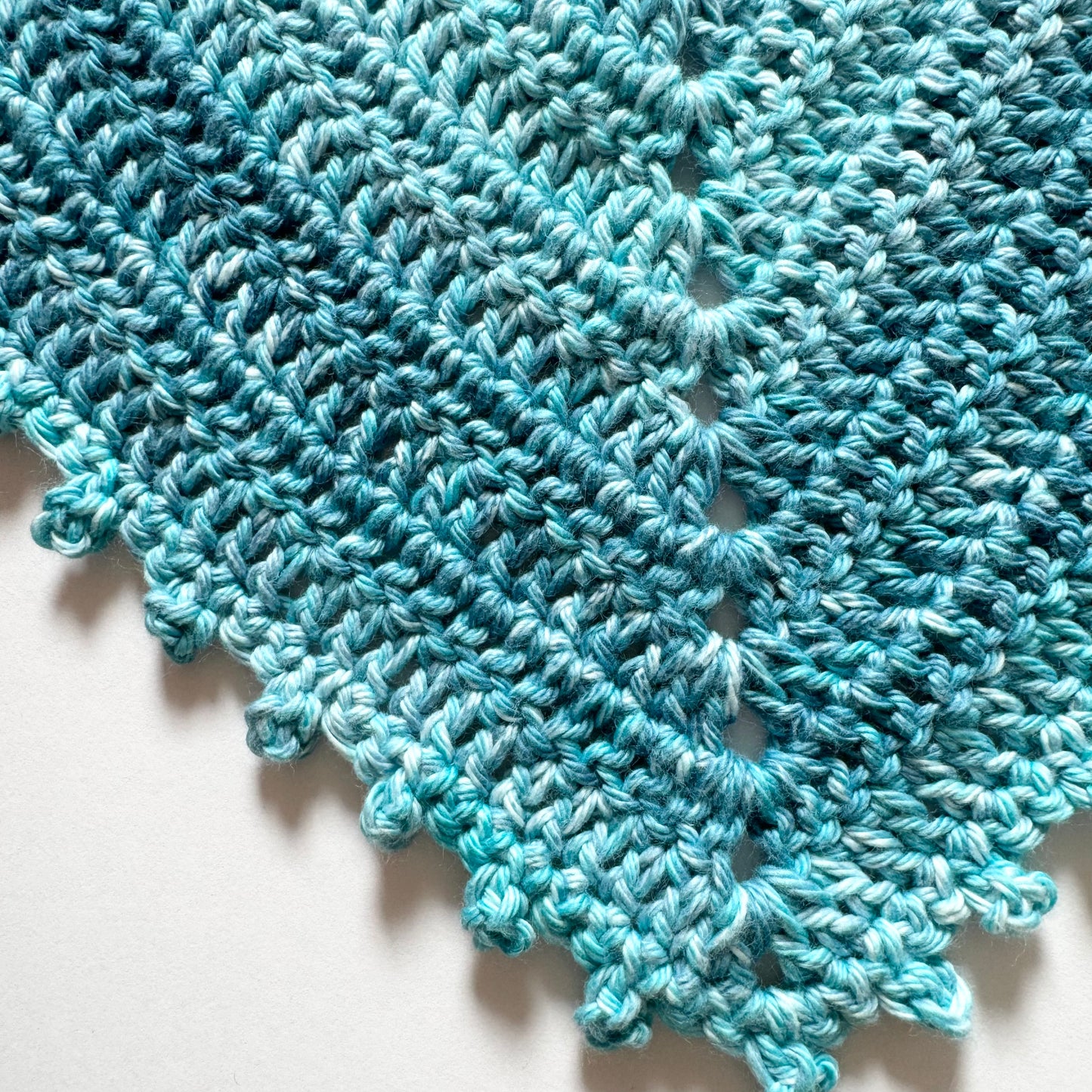 Teal Picot Bandana
