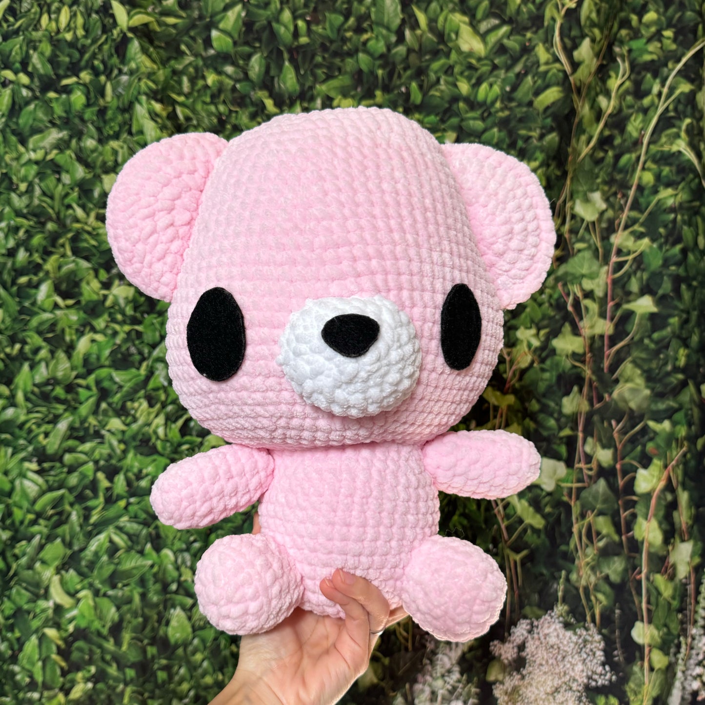 Pink Jimmy the Bear Plushie