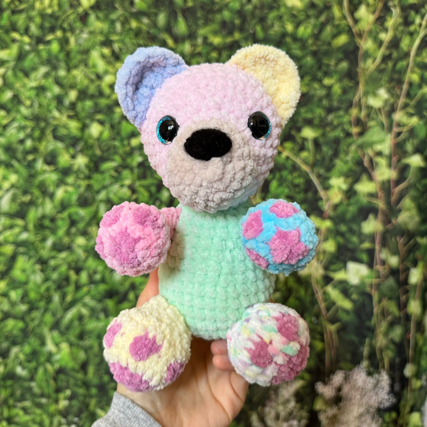 Patchwork Bear Plushie