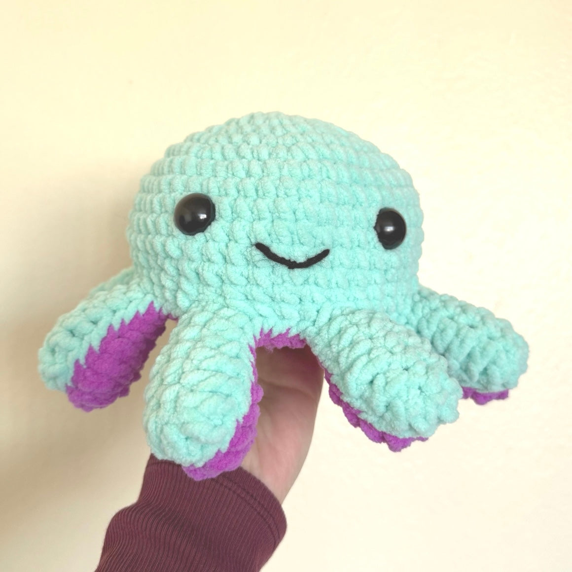 Reversible Octopus Plushie