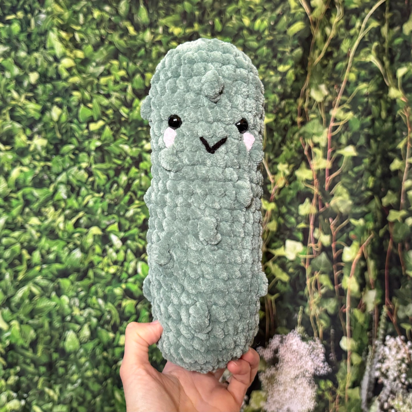 Emotional Support Pickle Plushie (Large)
