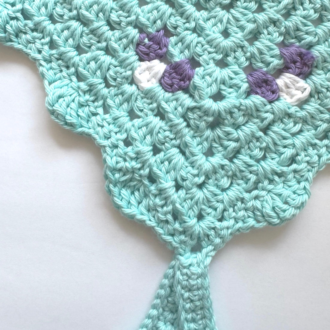Light Blue Luna Moth Bandana