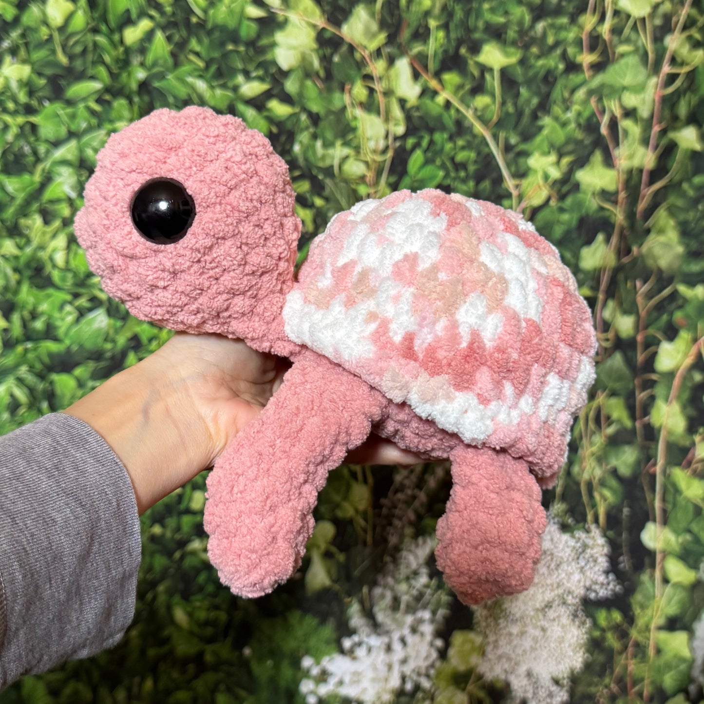 Pink Turtle Plushie
