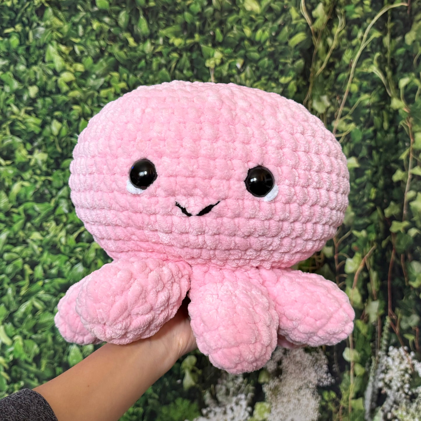 PREORDER Custom JUMBO Mama Octopus Plushie with 2 Babies