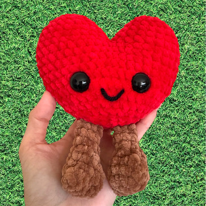 Heart Plushie (Red)
