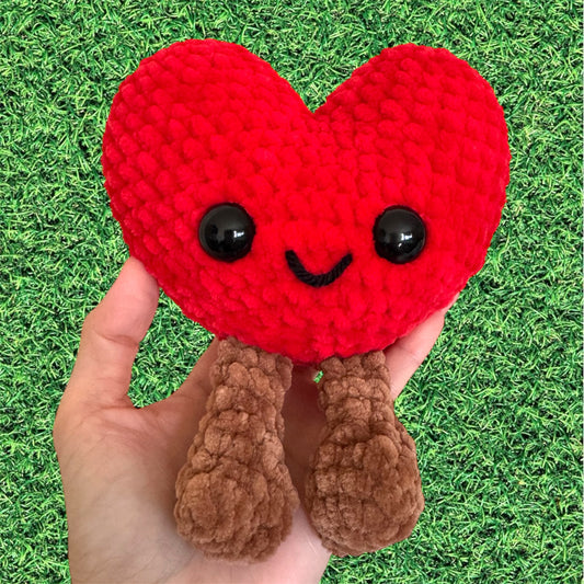 Heart Plushie (Red)