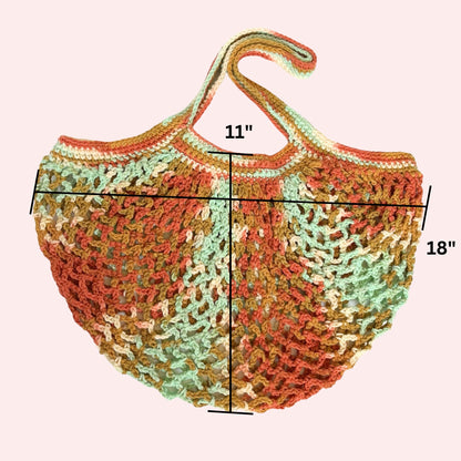 Sunrise Ombre Mesh Bag