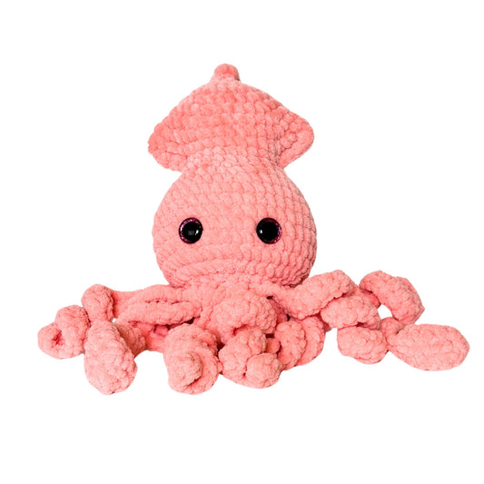 Coral Squid Plushie