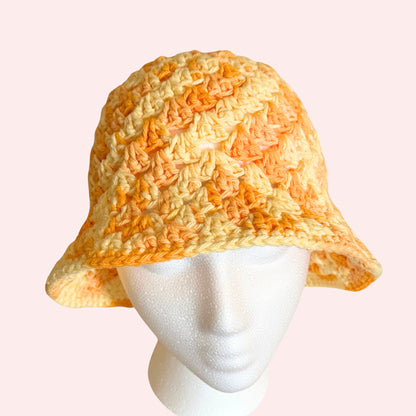 Yellow Cotton Bucket Hat