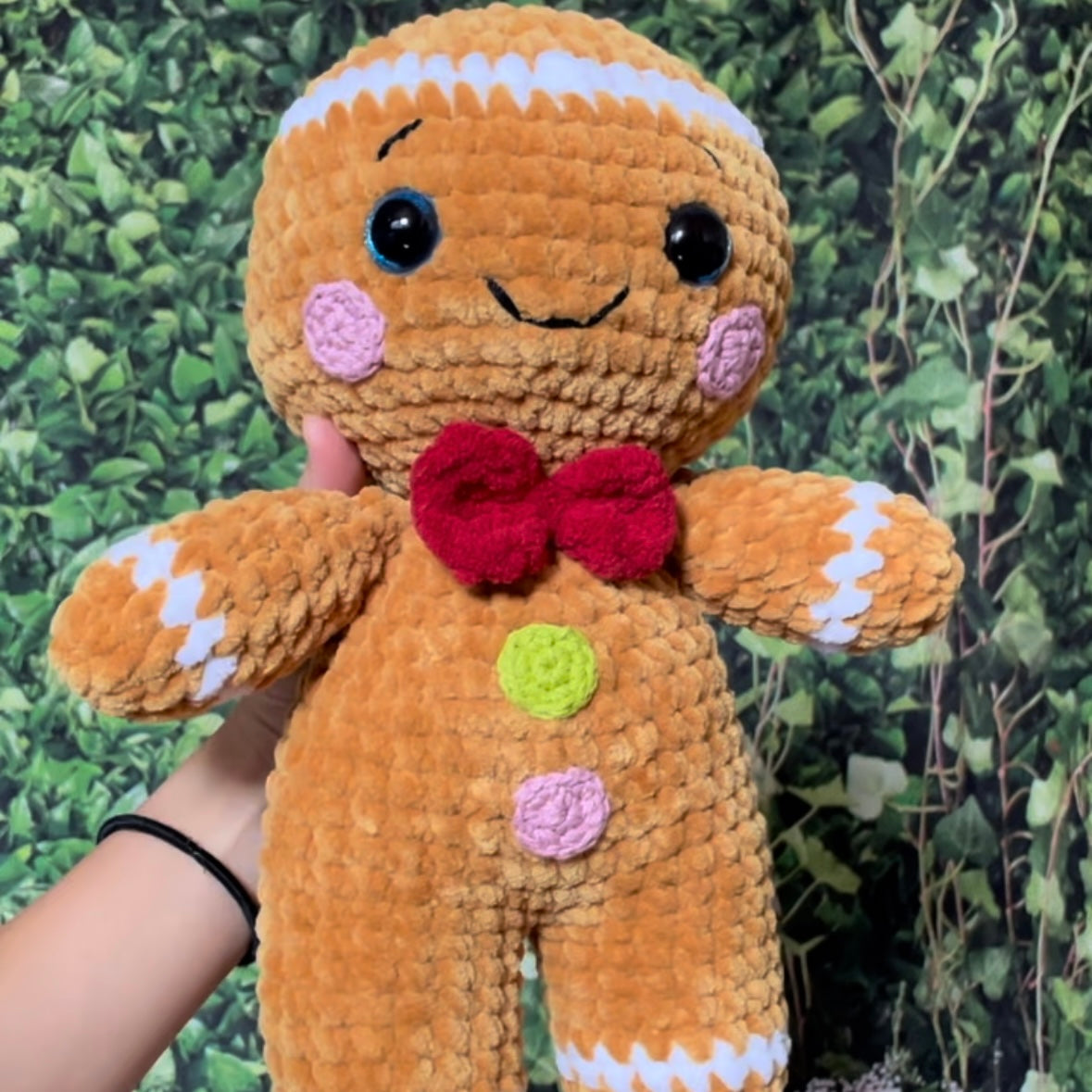 Gingerbread Man Plushie