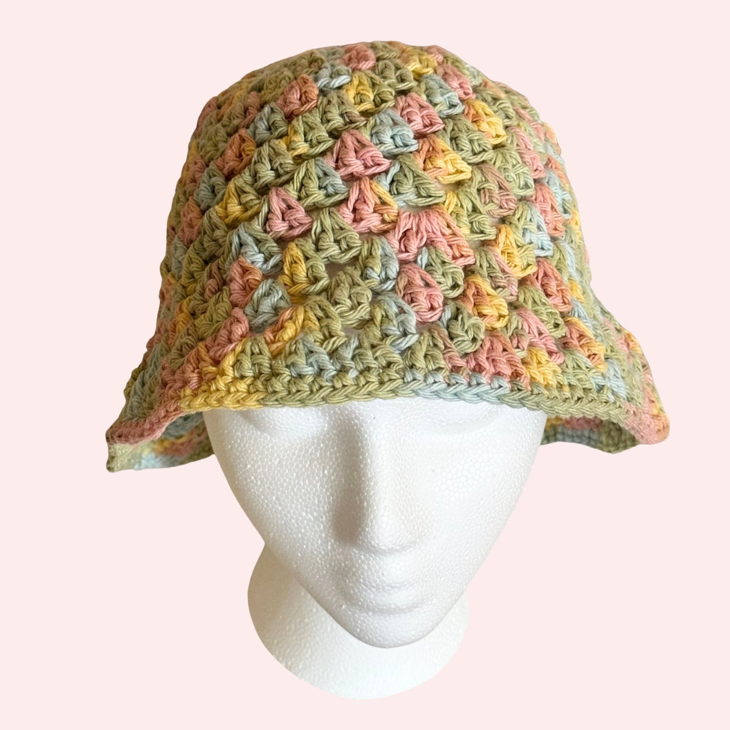 Multi Color Cotton Bucket Hat