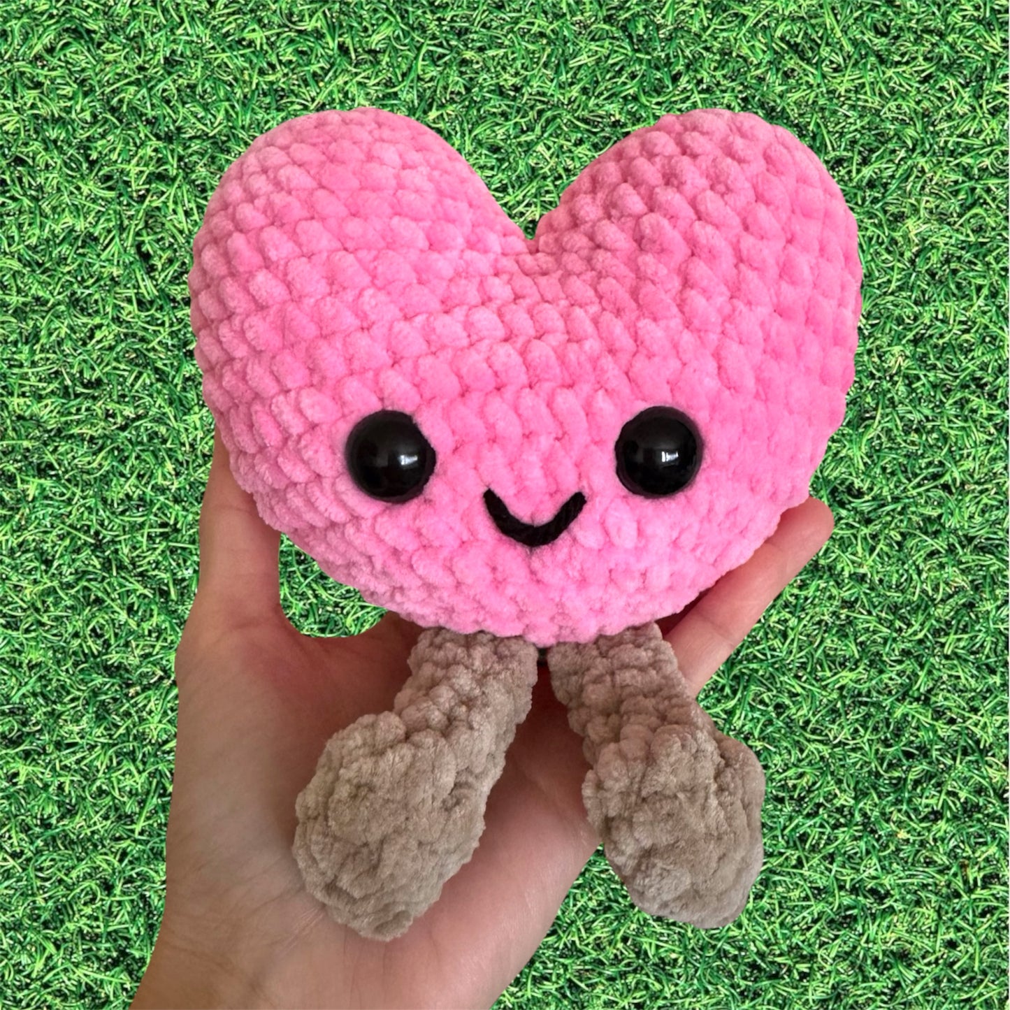 Heart Plushie (Pink)