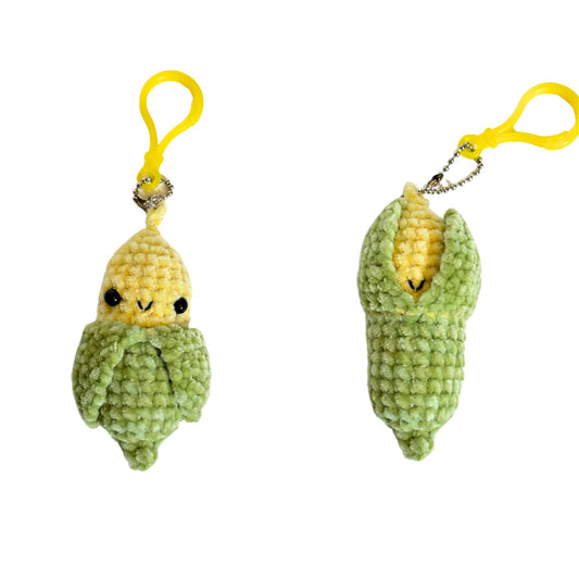 Corn on the Cob Keychain