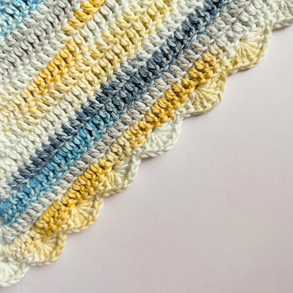 Paris in June Scalloped Bandana