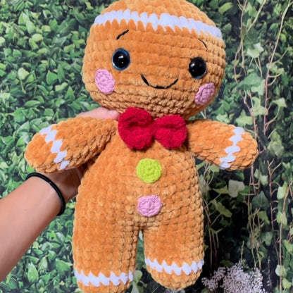 Gingerbread Man Plushie