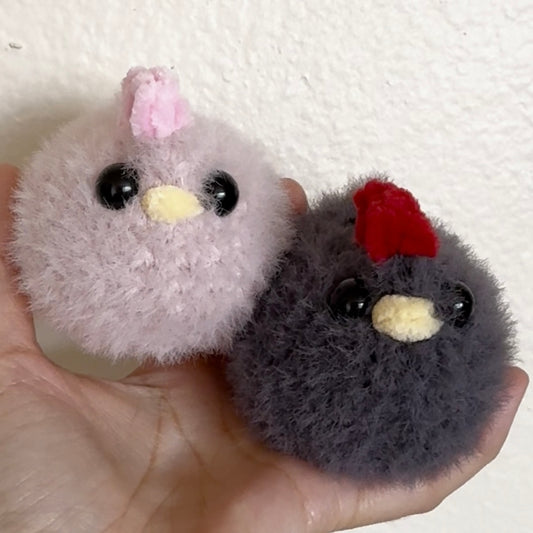 Fluffy Chicken Plushie