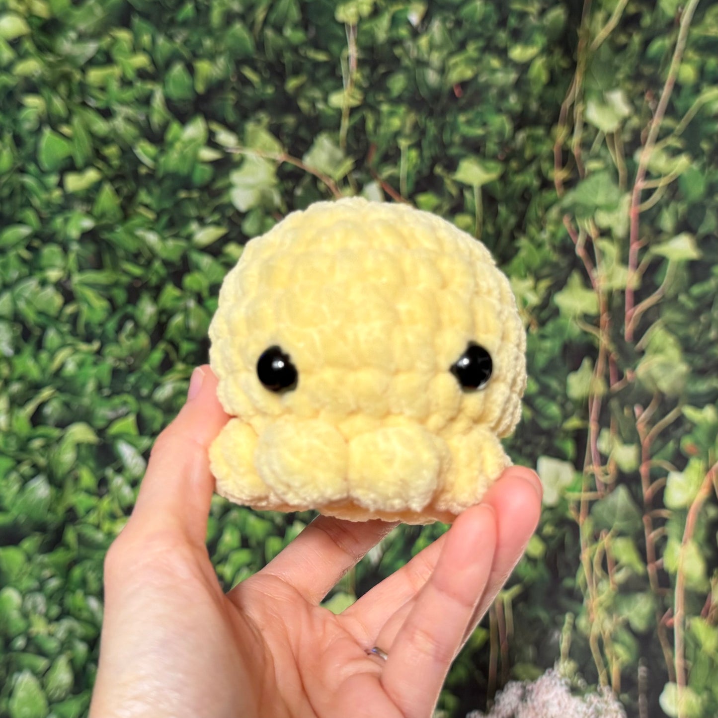 Octopus Plushie (Yellow)