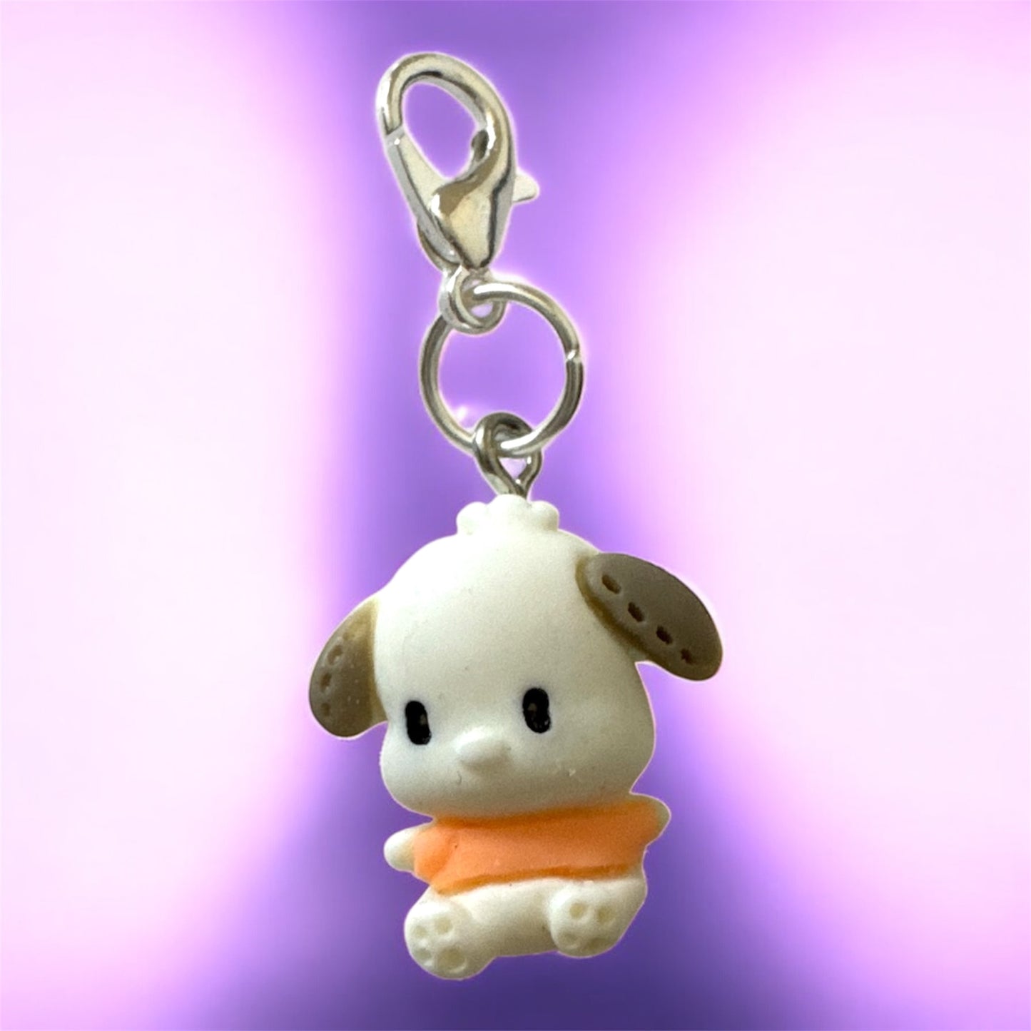 Handmade Pochacco Clay Stitch Marker/Progress Tracker