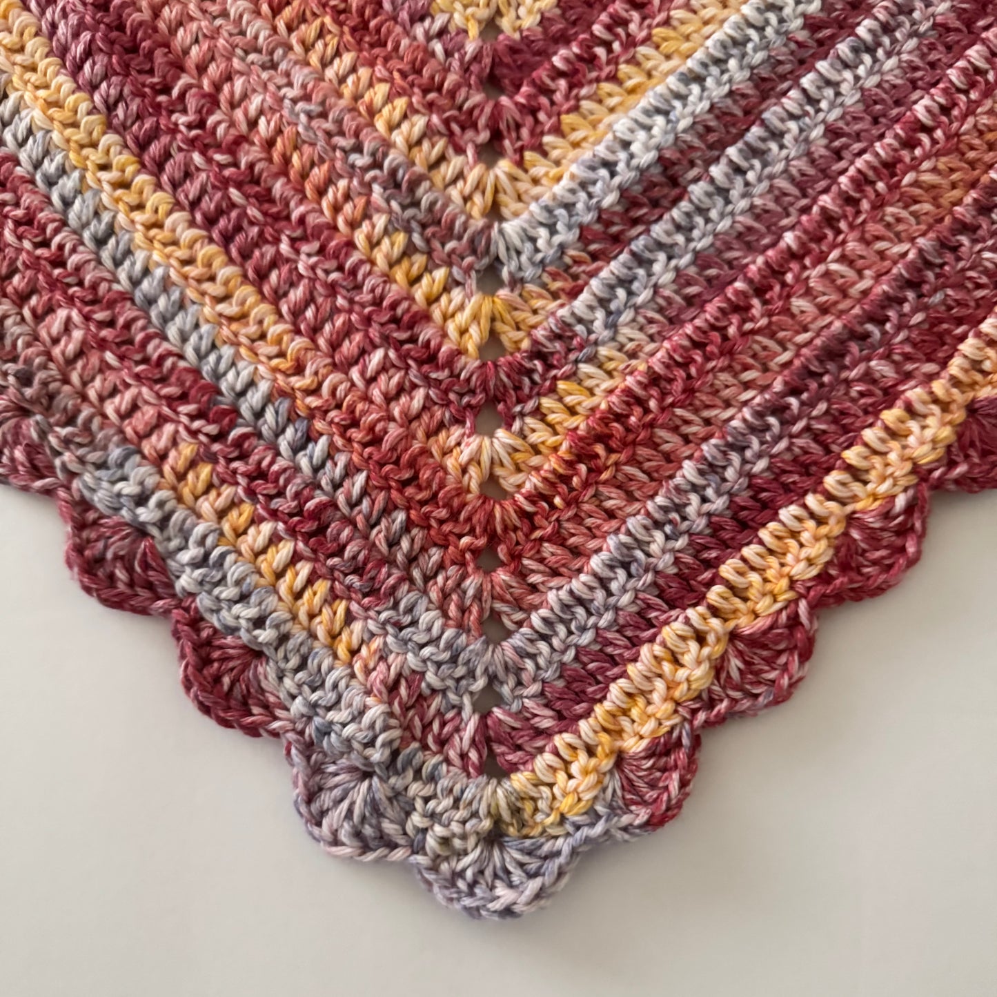 Harvest Scalloped Bandana