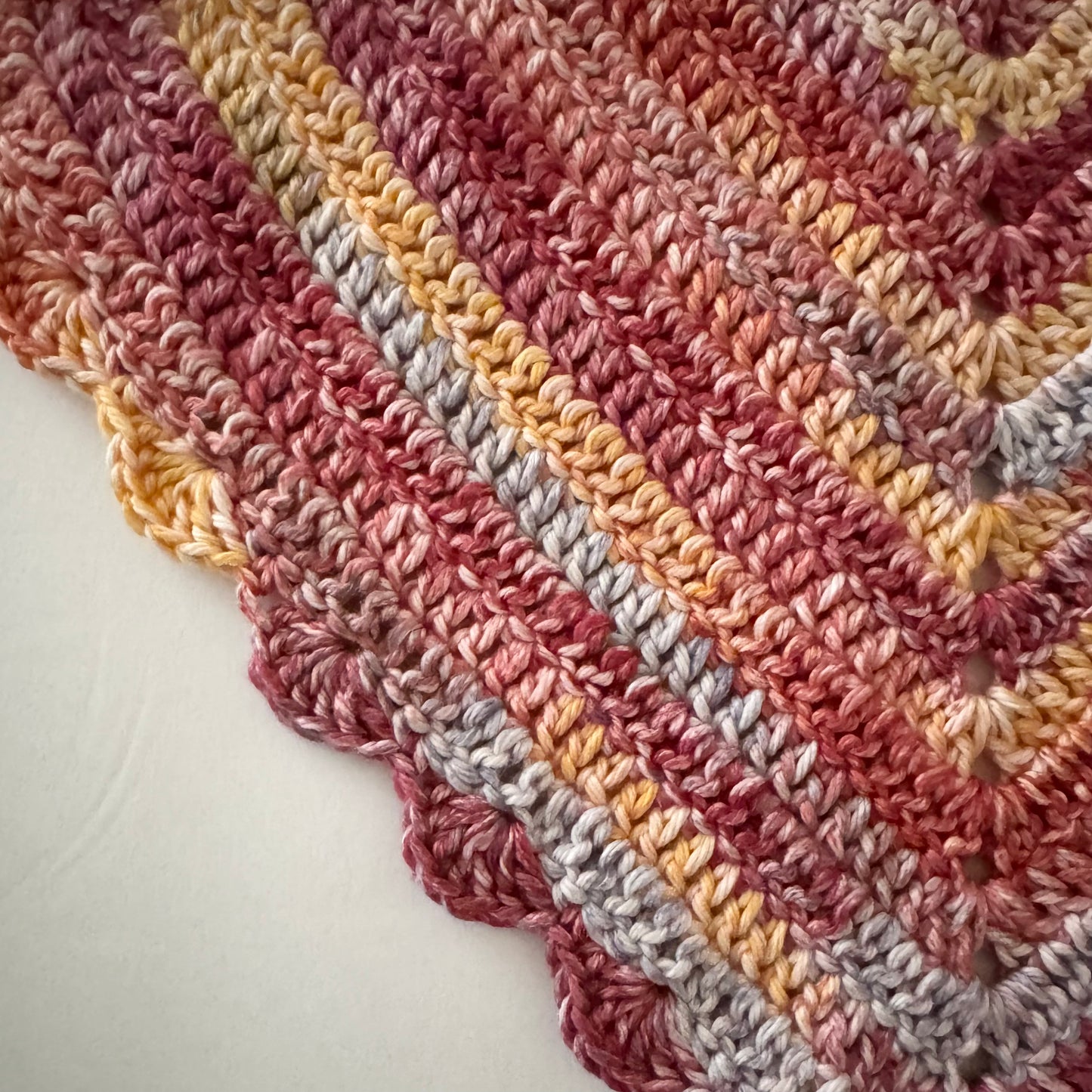 Harvest Scalloped Bandana