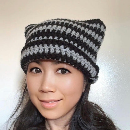 CUSTOM Crochet Cat Ear Beanie