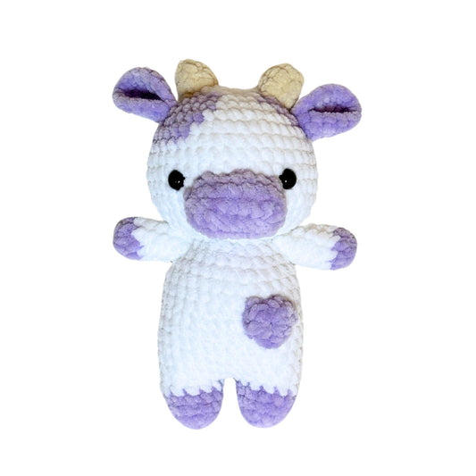 Lilac Cow Plushie