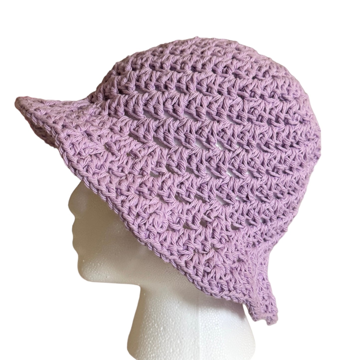 Lilac Cotton Bucket Hat