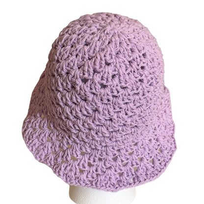 Lilac Cotton Bucket Hat