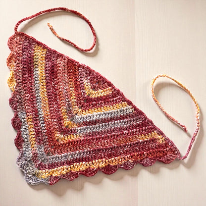 Harvest Scalloped Bandana