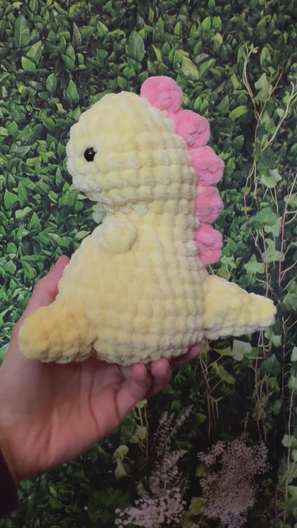Dino Plushie (Yellow)