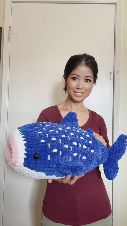 JUMBO Whale Shark Plushie