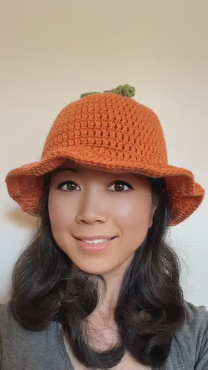 Pumpkin Bucket Hat